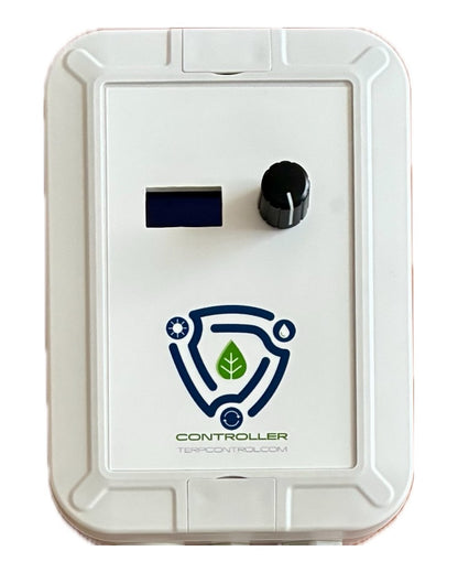 Terp Control Controller mit Display, Drehregler und Kabelverschraubungen
